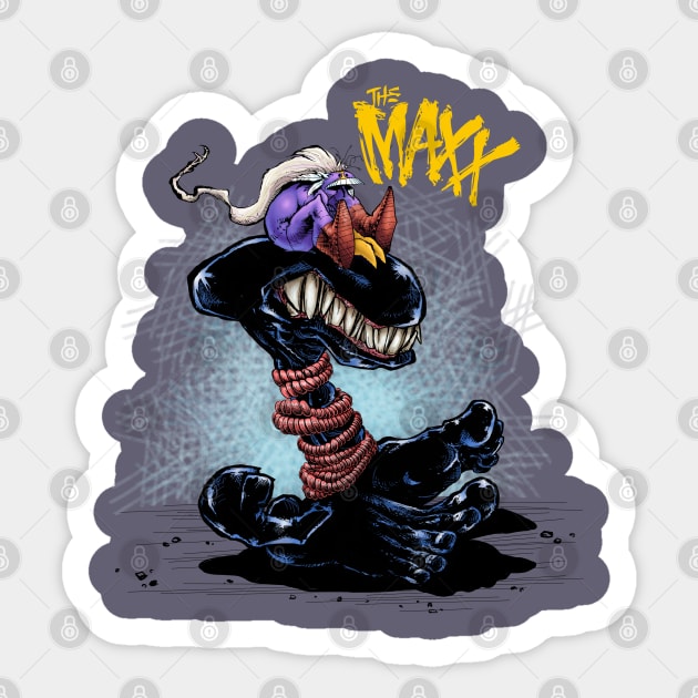 The Maxx title isz Sticker by Ladycharger08